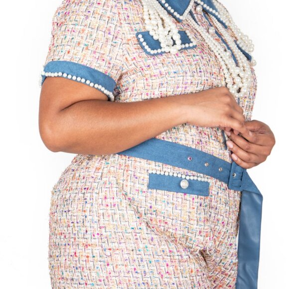 Ladies Who Lunch Romper by Sante Grace - bespoke fashion! - Picture 2 of 8